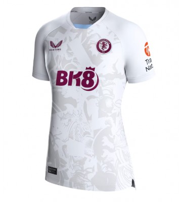 Aston Villa Segunda Equipación Mujer 2023-24 Manga Corta